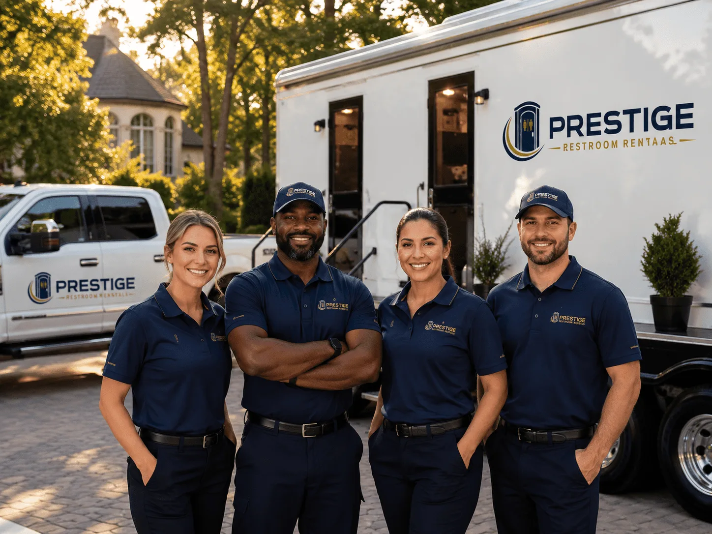 Trusted Luxury Portable Restrooms company in Mutual, OK